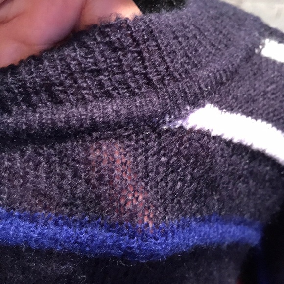 Court & Rowe striped loose knit sweater S - Picture 4 of 6